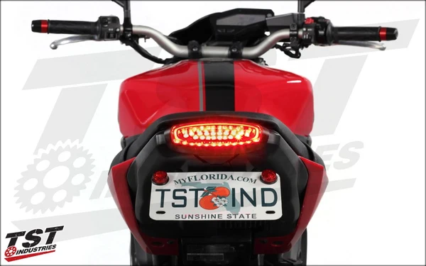 TST LED Integrated Tail Light for Yamaha FZ-09 / MT-09 2014 - 2016
