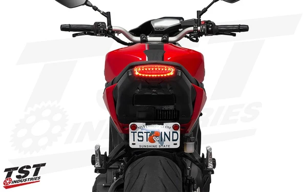 TST Elite-1 Low Mount Fender Eliminator for Yamaha FZ-09 / MT-09 2014 - 2016 - Image 5