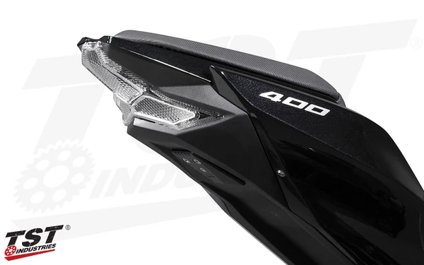 TST Programmable and Sequential LED Integrated Tail Light for Kawasaki Ninja 400 2018-2023 / Z400 2019-2023 - Image 3