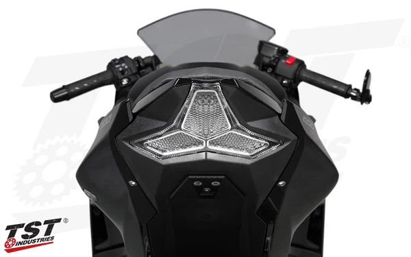 TST Programmable and Sequential LED Integrated Tail Light for Kawasaki Ninja 400 2018-2023 / Z400 2019-2023 - Image 8