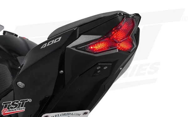 TST Programmable and Sequential LED Integrated Tail Light for Kawasaki Ninja 400 2018-2023 / Z400 2019-2023 - Image 12