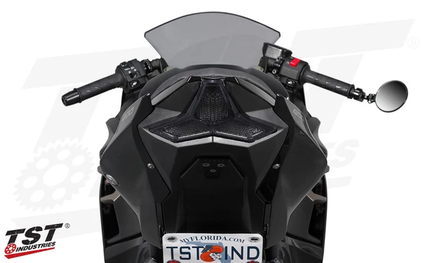 TST Programmable and Sequential LED Integrated Tail Light for Kawasaki Ninja 400 2018-2023 / Z400 2019-2023 - Image 16