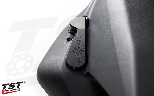 TST Passenger Peg Block-Off Blanking Plates for Yamaha YZF-R6 2017-2020 - Image 6