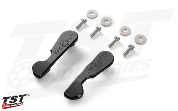 TST Passenger Peg Block-Off Blanking Plates for Yamaha YZF-R6 2017-2020 - Image 2