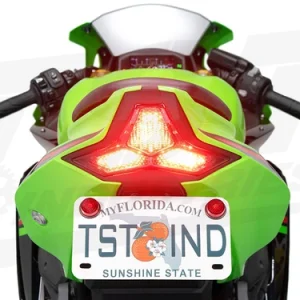 TST Programmable and Sequential LED Integrated Tail Light for Kawasaki ZX-4RR 2023+ / ZX-4R 2024+