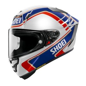 SHOEI X-Fifteen GARDNER TC-2 (BLUE/GOLD) Full-Face Helmet