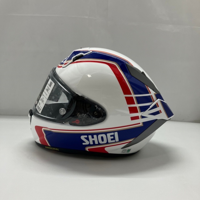 SHOEI X-Fifteen GARDNER TC-2 (BLUE/GOLD) Full-Face Helmet - Image 3