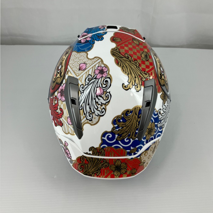 SHOEI X-Fifteen MARQUEZ MOTEGI5 TC-6 WHITE/GREY Full-Face Helmet - Image 7