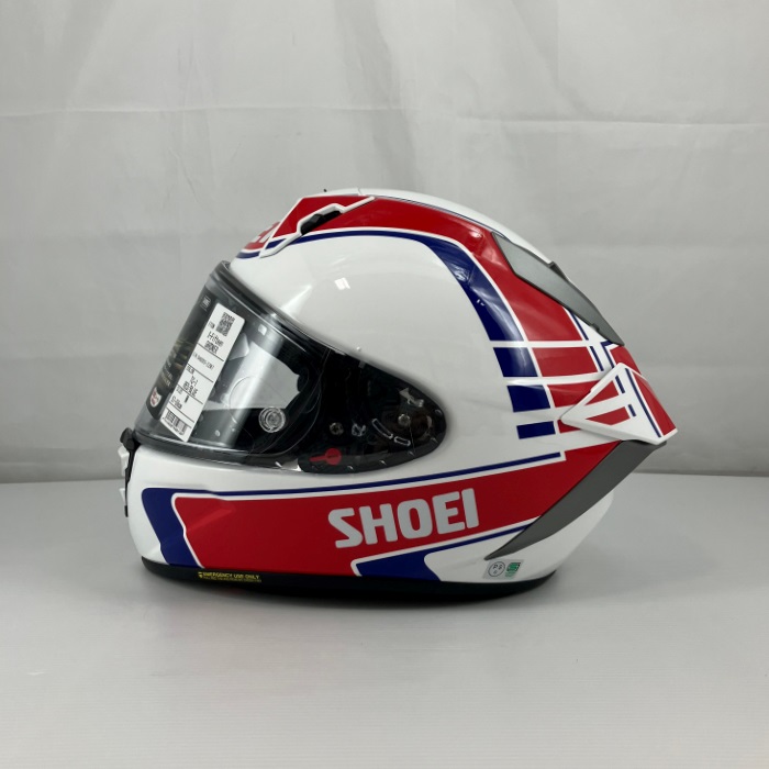 SHOEI X-Fifteen GARDNER TC-1 (RED/BLUE) Full-Face Helmet - Image 5