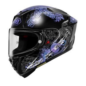 SHOEI X-Fifteen OROCHI TC-10 BLACK/BLUE Full-Face Helmet