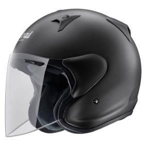 ARAI SZ-G Open Face Helmet, Flat Black