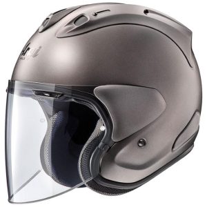 ARAI VZ-RAM (VZ Ram) Open Face Helmet, MG Gray