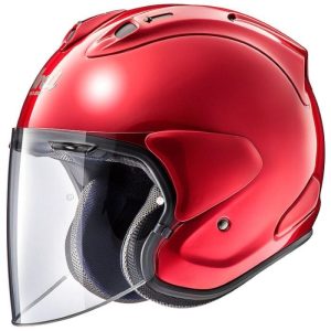 ARAI VZ-RAM (VZ Ram) Open Face Helmet, Calm Red