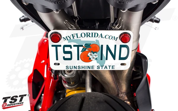 TST Adjustable Fender Eliminator for Ducati 848 / 1098 / 1198 - Image 3