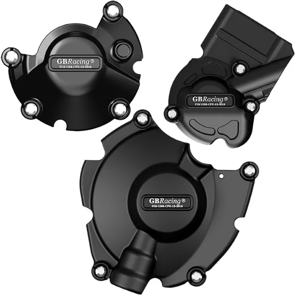 GB RACING Yamaha YZF-R1 Engine Cover Set 2015-2026 - Extended version pulse cover - Image 2