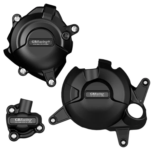 GB RACING Yamaha YZF-R3 & MT-03 Secondary Engine Cover Set 2023-2026 - Image 2
