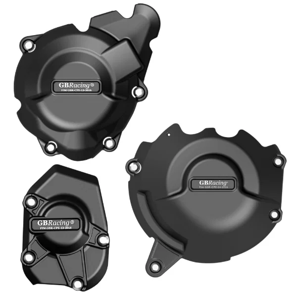 GB RACING Kawasaki Secondary Engine Cover: Set - STOCK - Image 2
