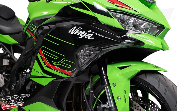 TST Nexus LED Front Turn Signals for Kawasaki Ninja ZX-4RR 2023+ / ZX-4R 2024+ - Image 3