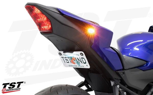 TST Flushmount Rear Turn Signal Kit for Yamaha YZF-R3 2025+ - Image 5