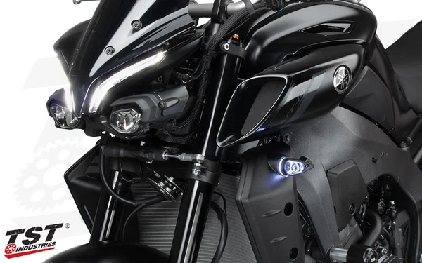 TST MECH-GTR Front LED Turn Signals for Yamaha FZ-10 / MT-10 2016+ - Image 2