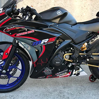 GB RACING Yamaha YZF-R3 & MT-03 Engine Cover SET 2015-22 - Image 4