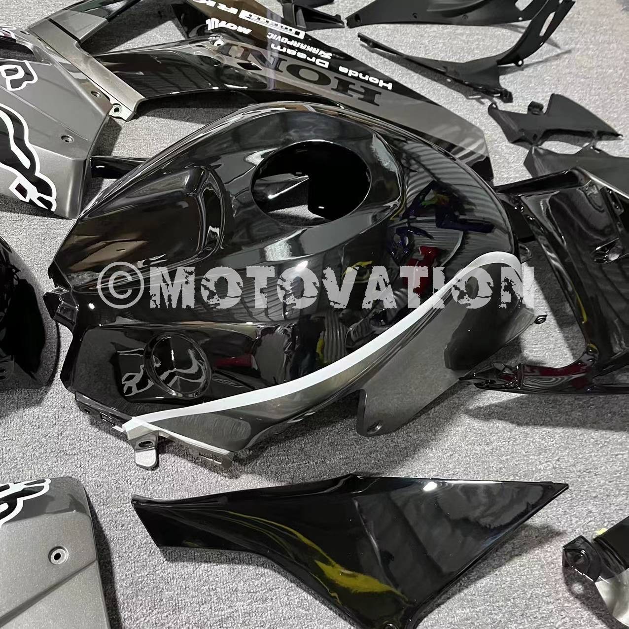 Honda CBR600RR 2013-2019 Black ABS Fairings | Motovation Frgs - Image 5