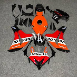 Honda CBR1000RR 2008-2011 Orange ABS Fairings | Motovation Frgs