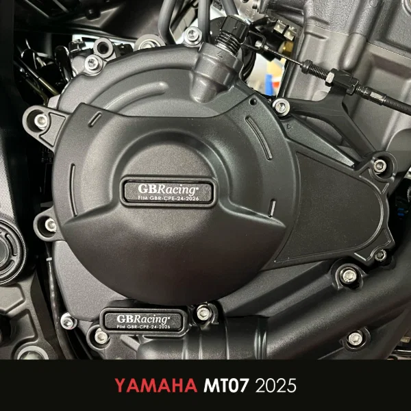 GB RACING Yamaha MT-07 AMT Secondary Engine Cover SET 2025-2026 - Image 4