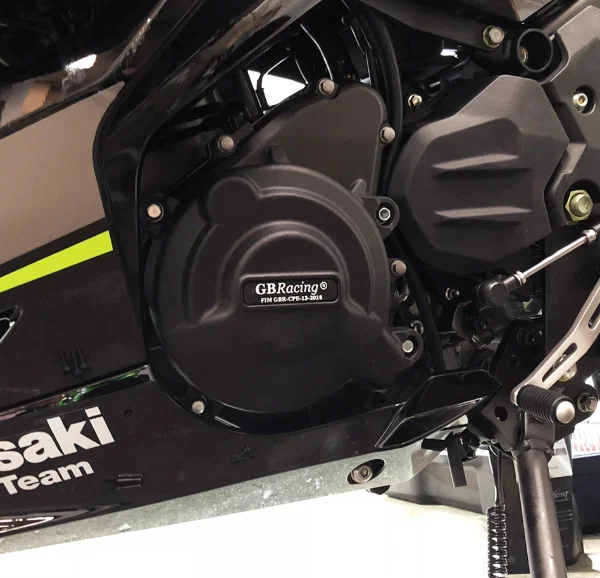 GB RACING Kawasaki Ninja 400 2018-23, Ninja 500 2024 & KLE500 SE 2026 Secondary Engine Cover Set - Image 4