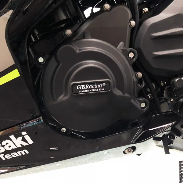 GB RACING Kawasaki Ninja 400 2018-23, Ninja 500 2024 & KLE500 SE 2026 Secondary Engine Cover Set - Image 3