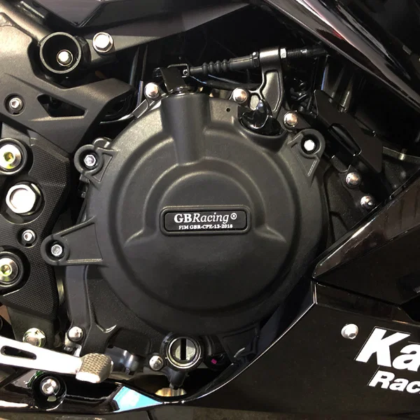 GB RACING Kawasaki Ninja 400 2018-23, Ninja 500 2024 & KLE500 SE 2026 Secondary Engine Cover Set - Image 5