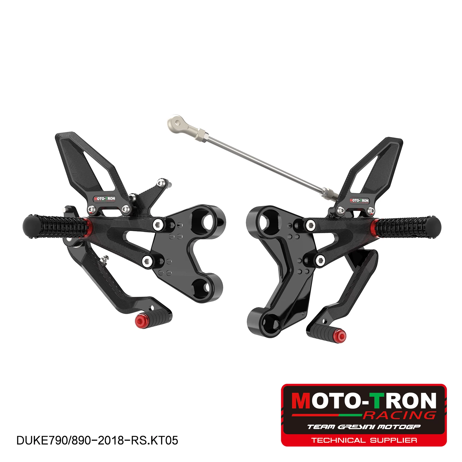 Moto tron Adjustable Rear Sets DUKE790