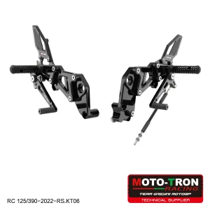 Moto tron Adjustable Rear Sets 2022-RC390