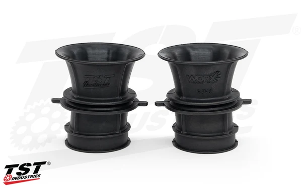 TST WORX Velocity Stacks for Yamaha R3 R25 2015-2024 / MT-03 2020-2024 - Image 5