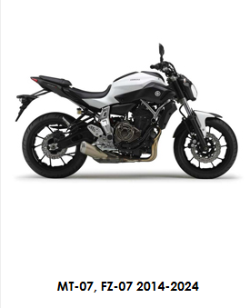 GB RACING Yamaha MT-07 Secondary Engine Cover SET 2014-2024