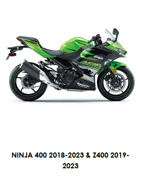 GB RACING Kawasaki Ninja 400 2018-23, Ninja 500 2024 & KLE500 SE 2026 Secondary Engine Cover Set