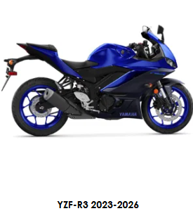 GB RACING Yamaha YZF-R3 & MT-03 Secondary Engine Cover Set 2023-2026