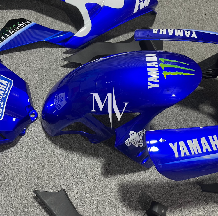 Yamaha R1 2015-2019 Blue ABS Fairings | Motovation Frgs - Image 2