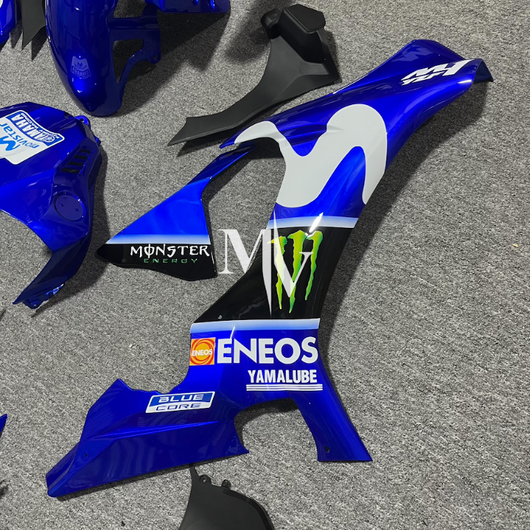 Yamaha R1 2015-2019 Blue ABS Fairings | Motovation Frgs - Image 4