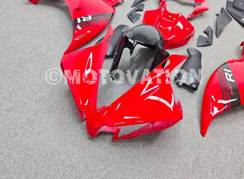 Yamaha R1 2012-2014 Fire Red ABS Fairings | Motovation Frgs - Image 3