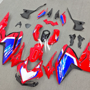 Honda CBR250RR 2017-2025 Red with Blue ABS Fairings | Motovation Frgs