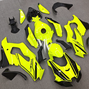 Kawasaki ZX10R 2021-2025 Neon Yellow ABS Fairings | Motovation Frgs