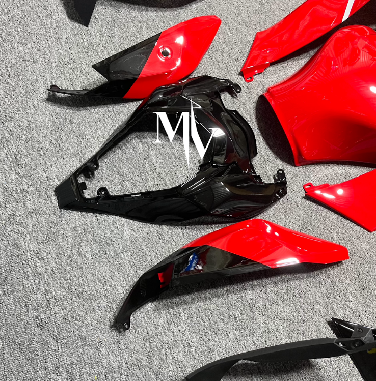 Kawasaki ZX10R 2021-2025 Red ABS Fairings | Motovation Frgs - Image 5