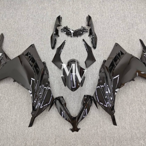 Kawasaki NINJA 250 2018-2024 Black ABS Fairings | Motovation Frgs