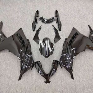 Kawasaki NINJA 250 2013-2017 Black ABS Fairings | Motovation Frgs