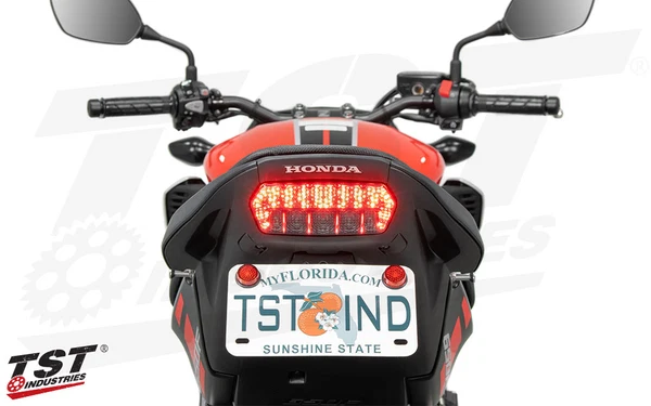 TST Programmable and Sequential LED Integrated Tail Light for Honda CB650F / CBR650F - Image 3