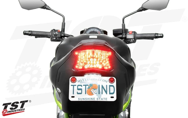 TST Programmable and Sequential LED Integrated Tail Light for Kawasaki ZH2 2020+ - Image 4