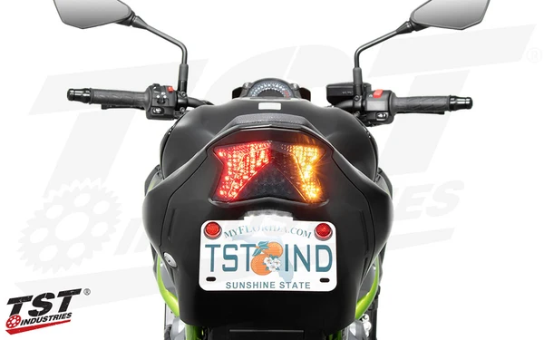 TST Programmable and Sequential LED Integrated Tail Light for Kawasaki ZH2 2020+ - Image 3