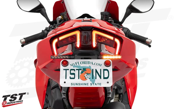 TST Top Mount LED Turn Signal Kit for Select Ducati Motorcycles - Image 2