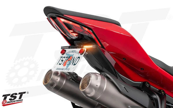 TST Top Mount LED Turn Signal Kit for Select Ducati Motorcycles - Image 4